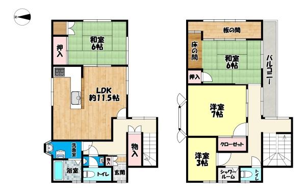 加太2丁目 貸家