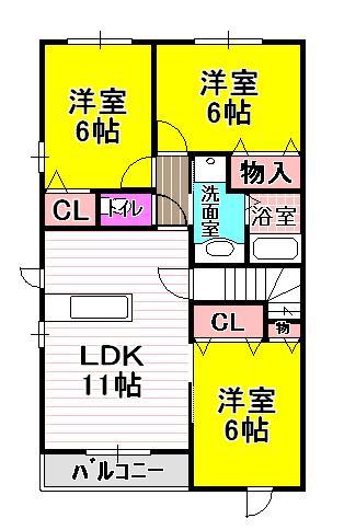 フェリーチェ太子(間取り)