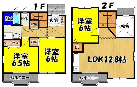 ユタカハイツ加賀田　Ｂ棟