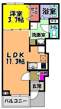 メゾン　ジャスティス　Ｂ棟