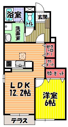 ヴィラグッドラック　Ｂ棟