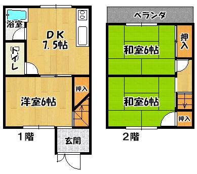 ミチハタハイツ４戸１