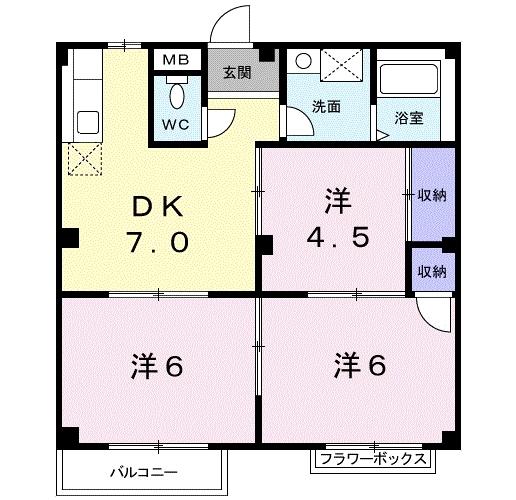 サンクレール・ヒラタ　Ｂ棟