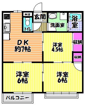 サンクレールヒラタＢ