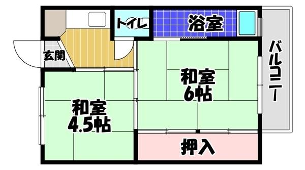 ビレッジハウス木戸　１号棟
