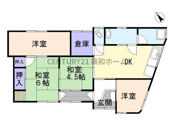 瀬戸市五位塚町(間取り)