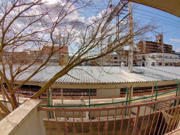 弥栄マンション(現地からの眺望)