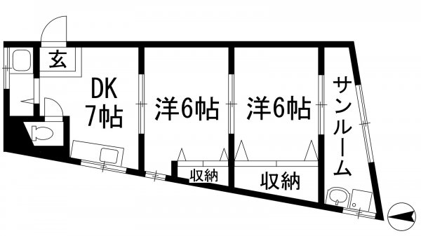 島上マンション南棟