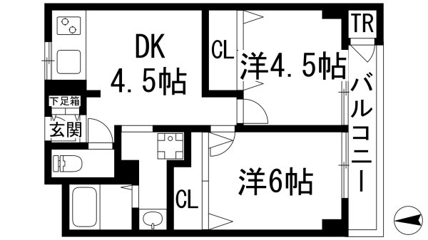 岩伸宝塚ファミールB棟