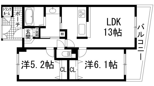キングレジデンスラ・セーヌ宝塚