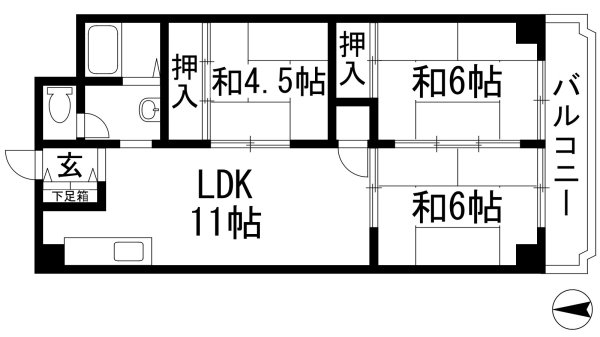 ローレルハイツ宝塚2号棟