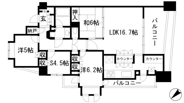 パークスクエア宝塚フォレストタワー