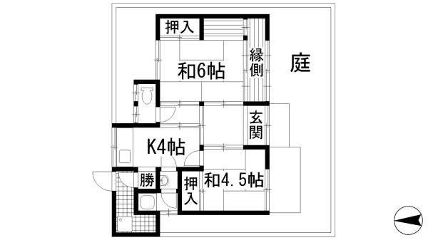 池田市石橋４丁目の貸家