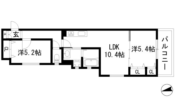 池田市住吉２丁目のアパート