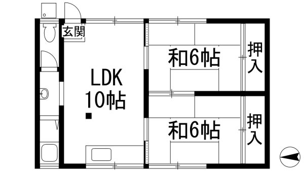 宝塚市小浜５丁目のアパート