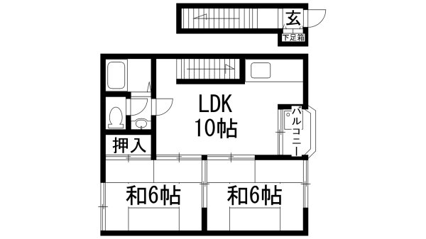 宝塚市末成町のアパート