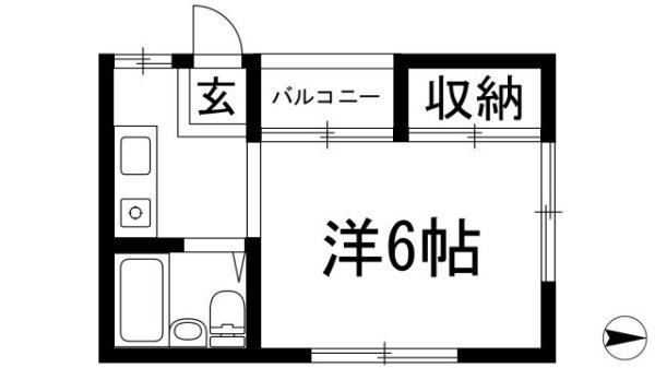 箕面市半町２丁目のアパート