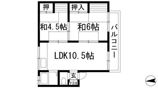 池田市渋谷３丁目のマンション