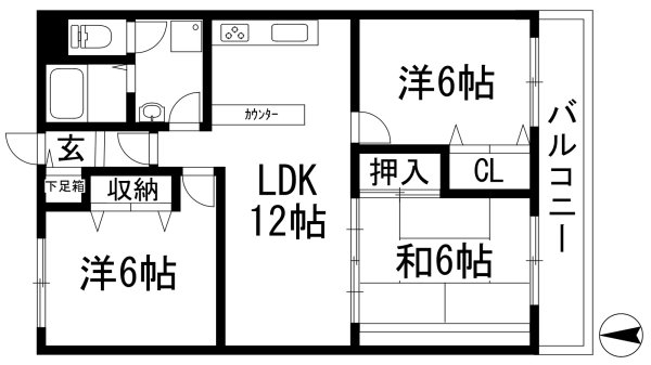 宝塚市川面４丁目のマンション