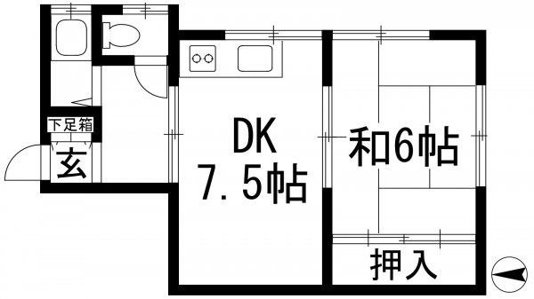 宝塚市平井２丁目のアパート