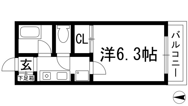 箕面市箕面７丁目のマンション