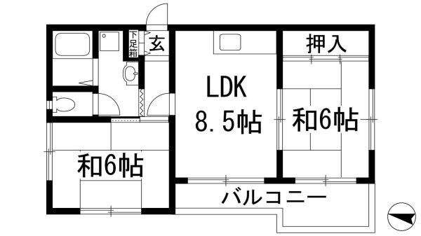 箕面市桜井２丁目のマンション