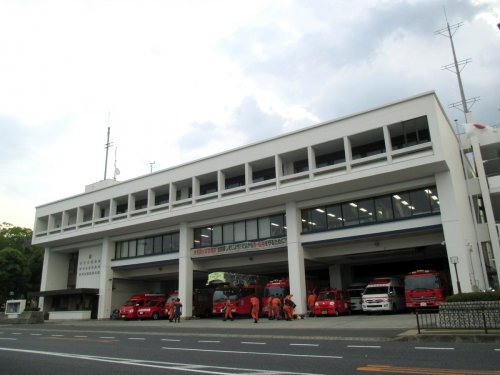 伊丹市行基町１丁目のマンション(伊丹市消防局)