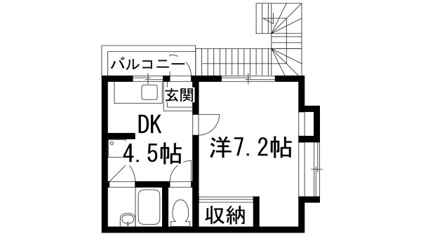 宝塚市梅野町のアパート