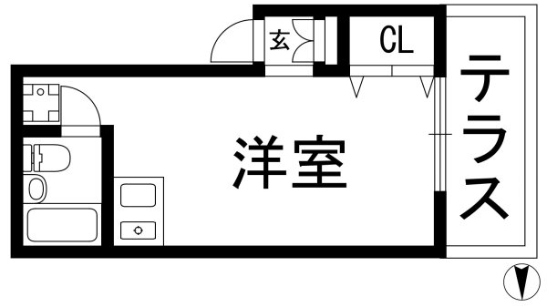 箕面市西小路４丁目のマンション