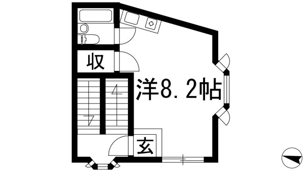 池田市栄町のマンション