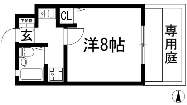 箕面市西小路５丁目のアパート