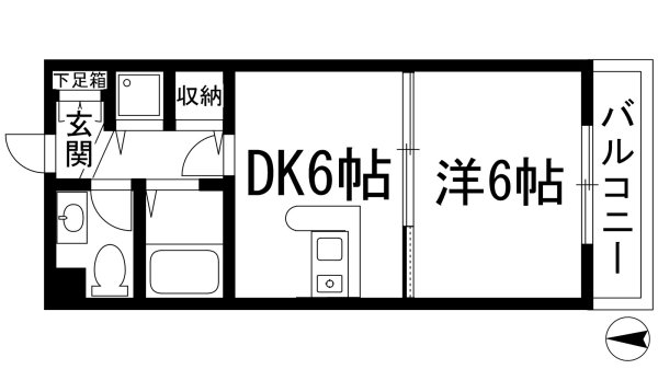 宝塚市中筋５丁目のマンション