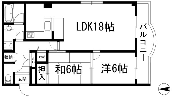 池田市井口堂３丁目のマンション