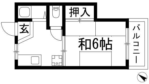 川西市小戸１丁目のアパート