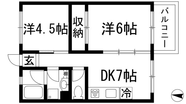 池田市畑１丁目のマンション