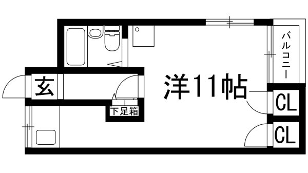 池田市石橋３丁目のアパート