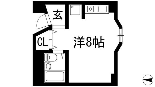 池田市上池田２丁目のマンション