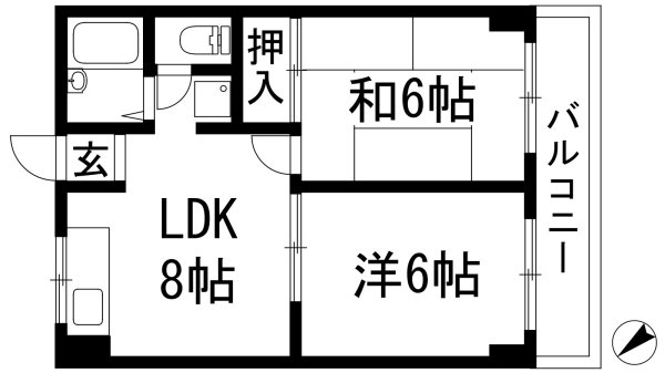 西宮市大島町のマンション