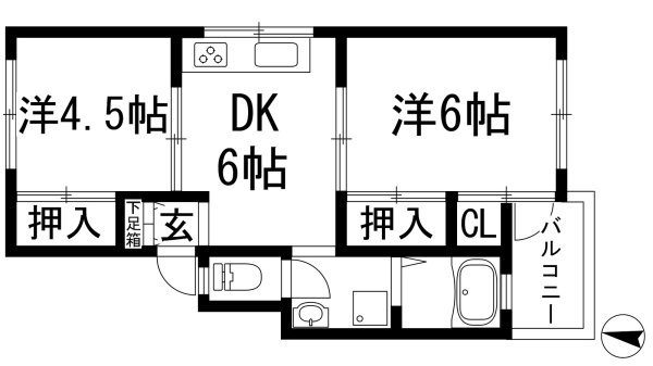 箕面市桜ケ丘１丁目のマンション