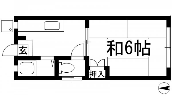 宝塚市小林２丁目のアパート