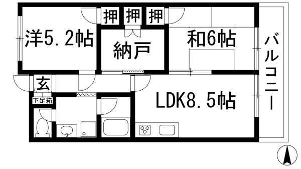 川西市鴬の森町のマンション