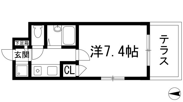 宝塚市鹿塩２丁目のマンション