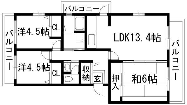 西宮市東山台２丁目のマンション