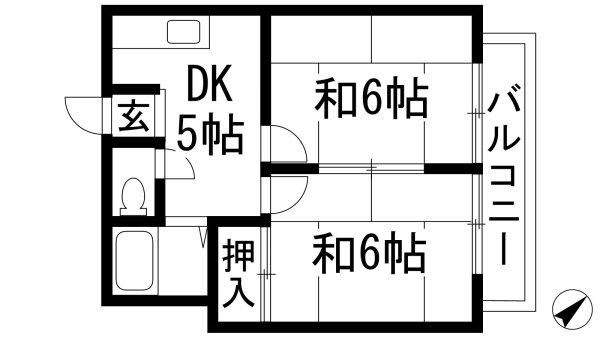 川西市加茂３丁目のアパート