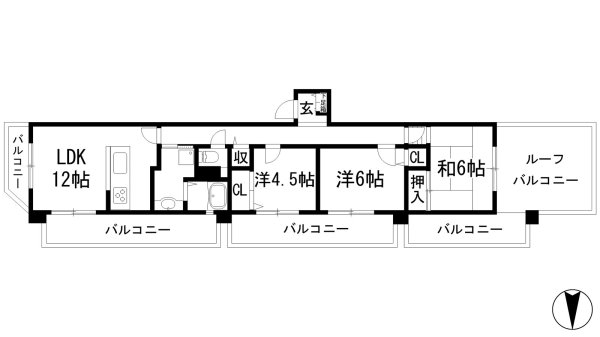 宝塚市末成町のマンション
