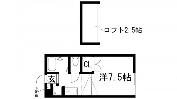 宝塚市平井山荘のアパート