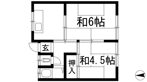 池田市豊島南１丁目のテラスハウス