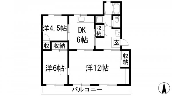 宝塚市中山五月台６丁目のマンション