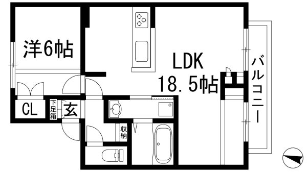 宝塚市安倉中５丁目のアパート