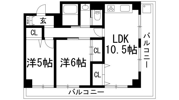 西宮市上甲東園２丁目のマンション